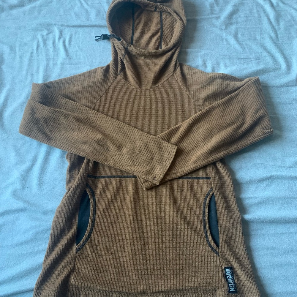 Melanzana micro grid hoodie - Womens xs